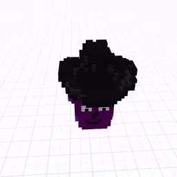 Purple Zombie head