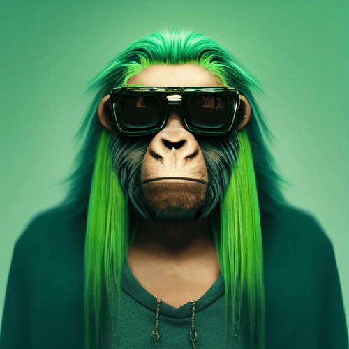 Bored Ape Cyberpunk AI #178