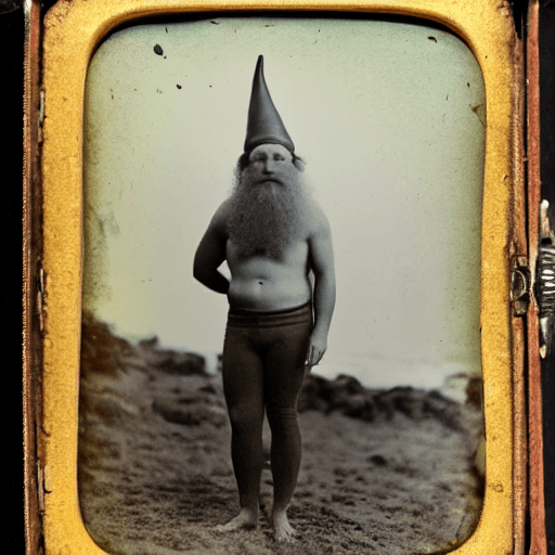 Merwin - The Surfer Gnome (Daguerreotype)