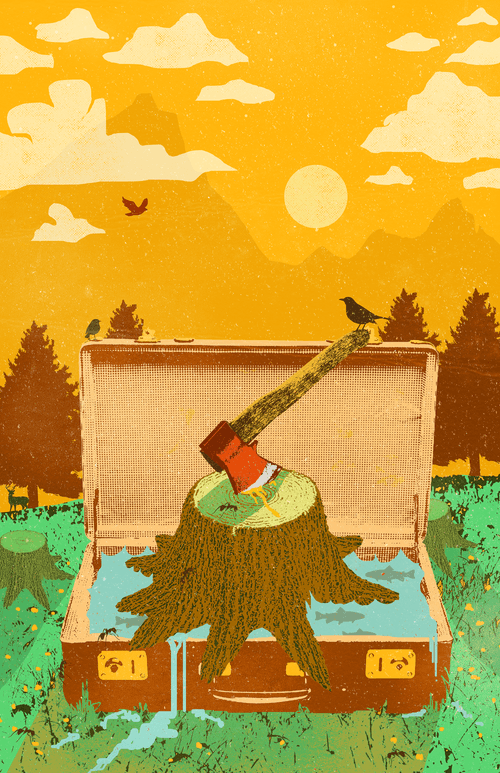 TRAVELING STUMP