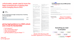 "legal stuff for DAOs" collection image