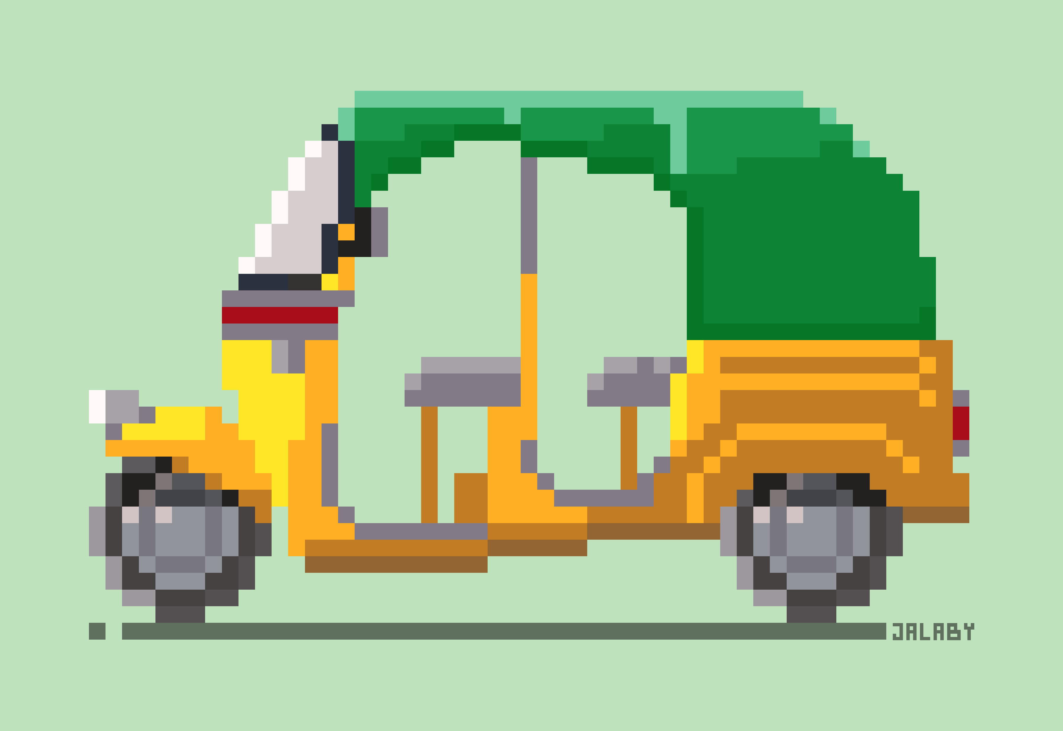 Pixel Rickshaw