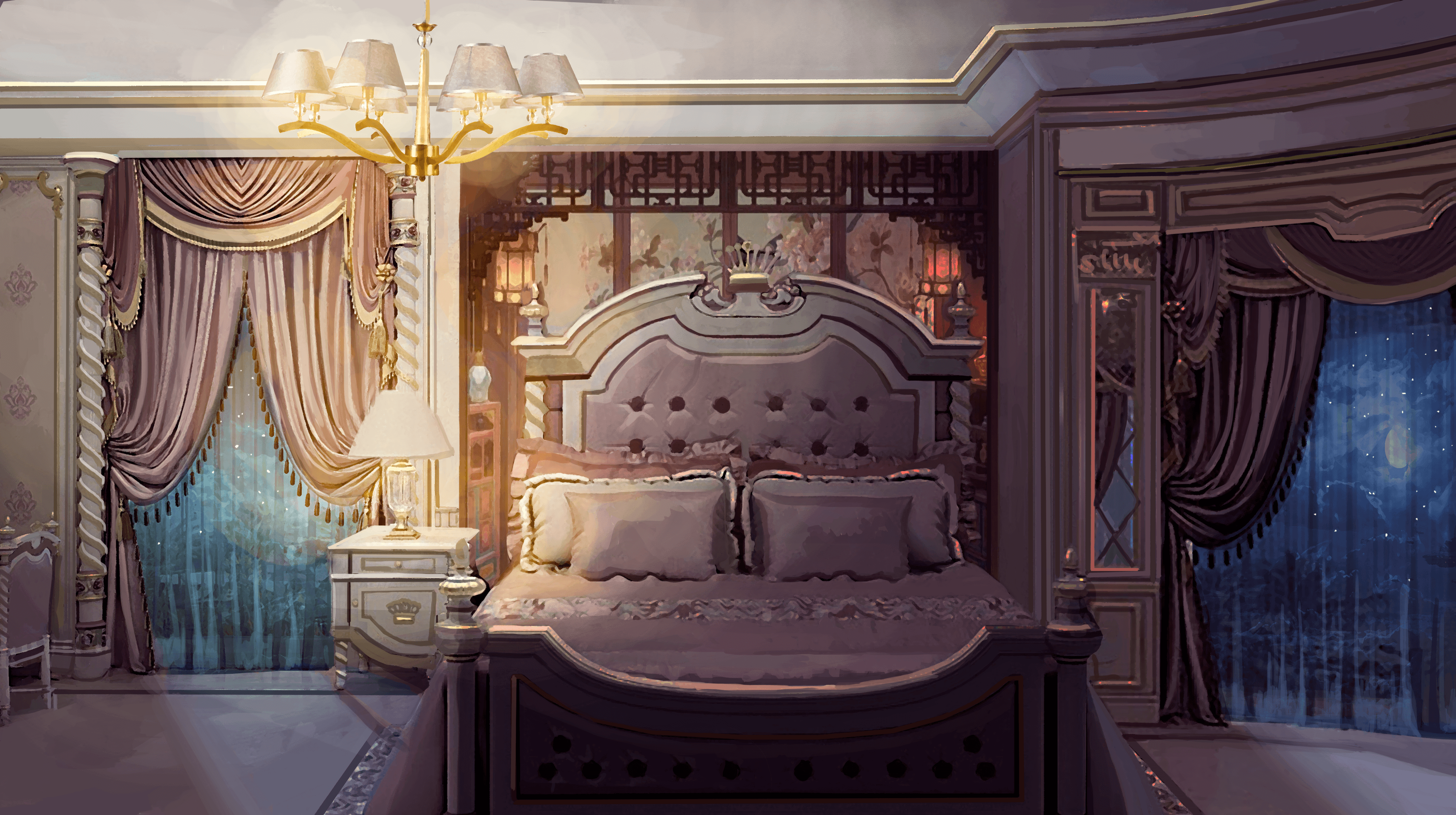 Bedroom Royal Evening