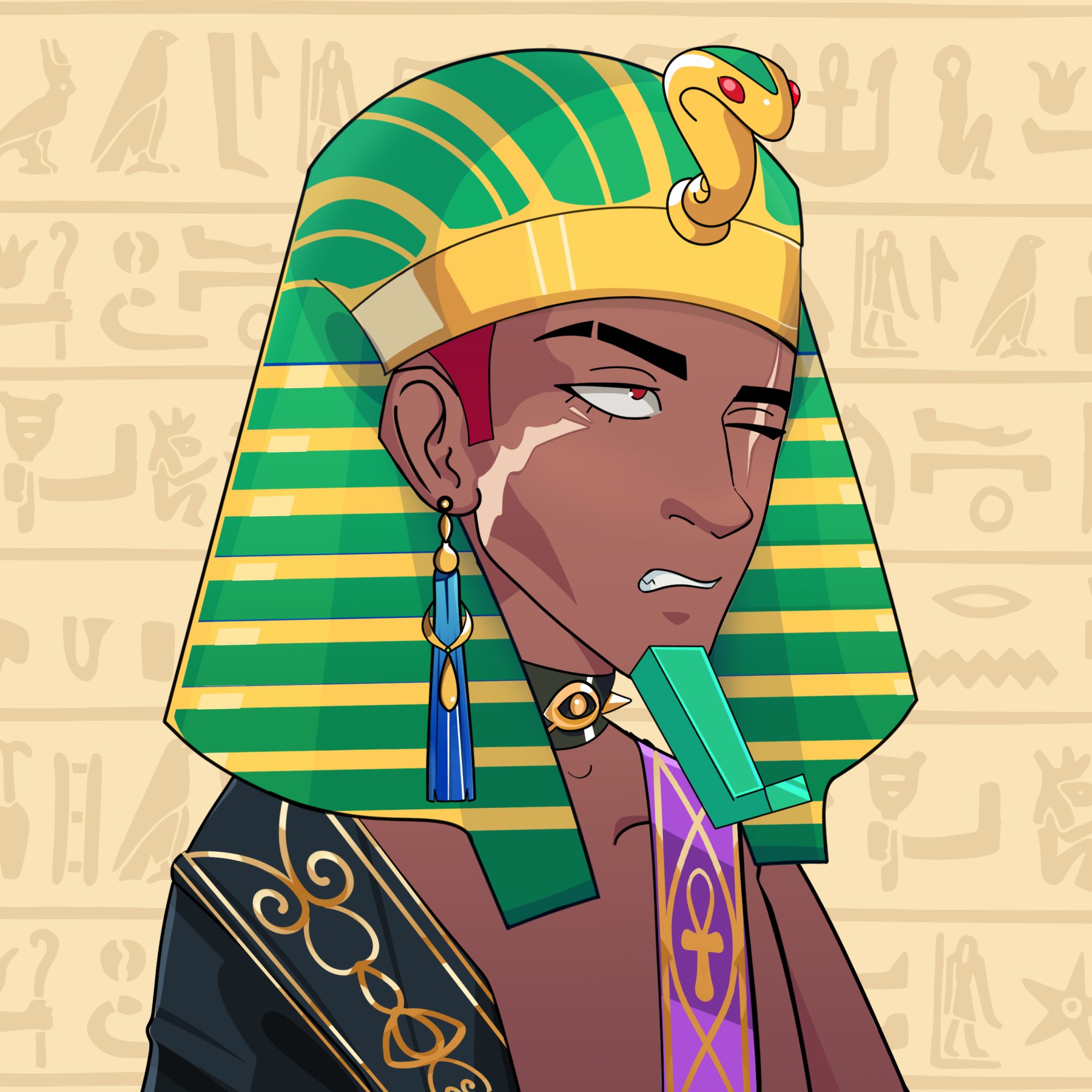 Alpha Pharaoh S 4534 Alpha Pharaohs Opensea