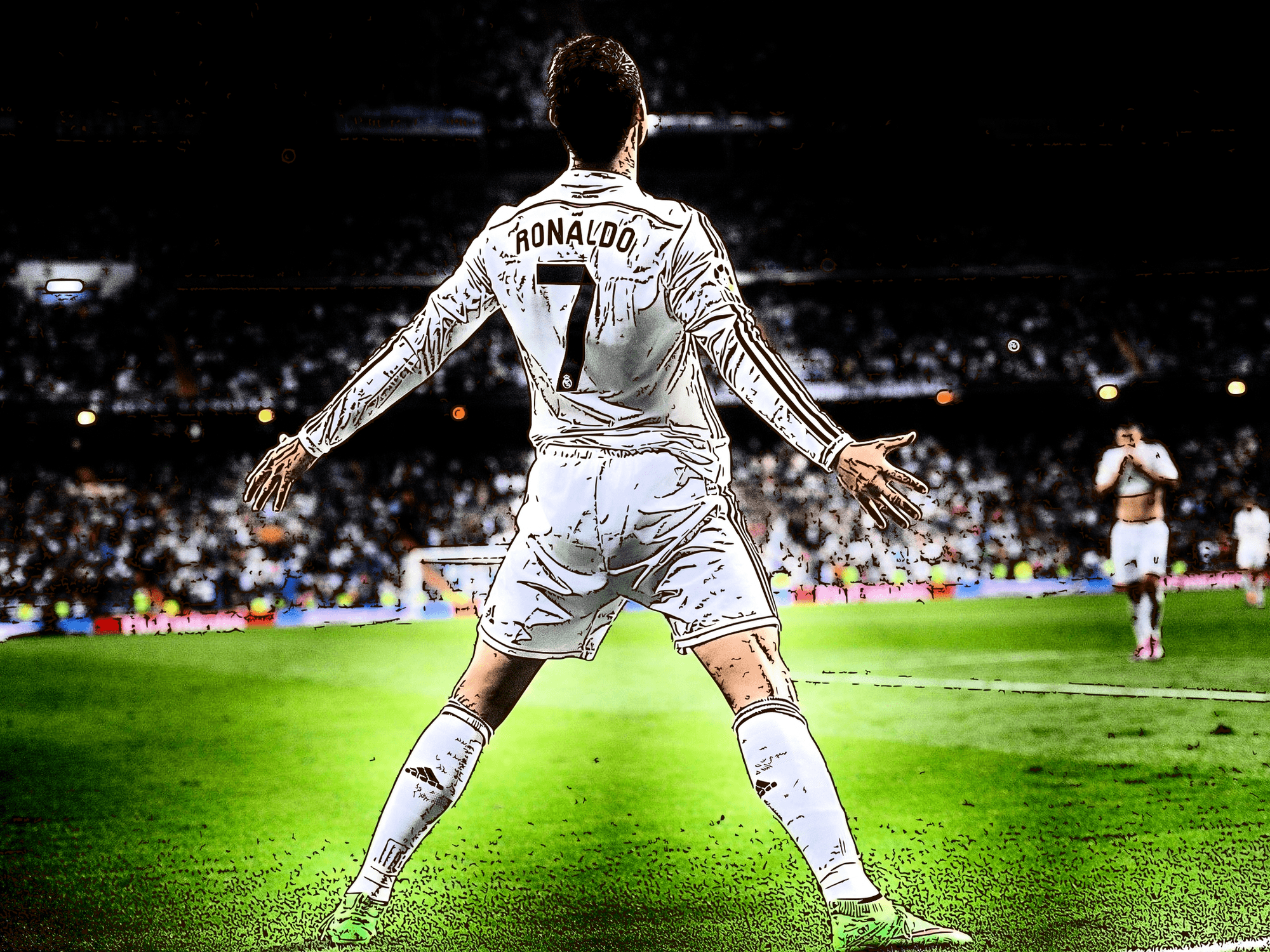 Cristiano Ronaldo Siu - Cartoon Football/Soccer Celebrations | OpenSea