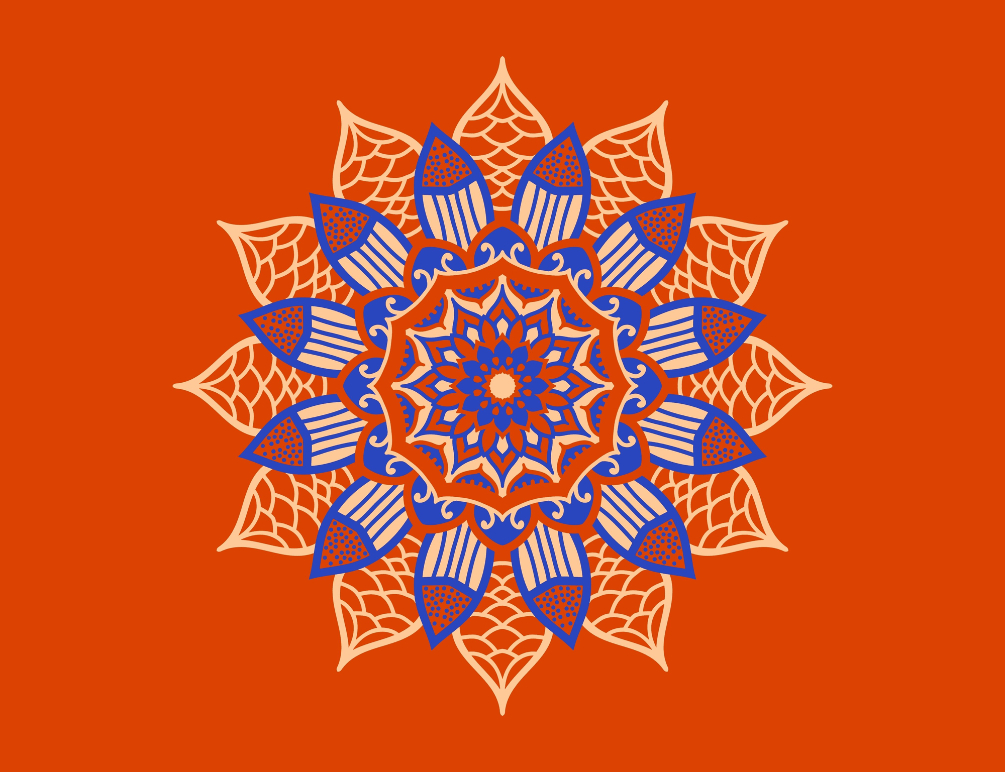 2000px x 1537px - Mandala #324 - TrendyMandalas | OpenSea