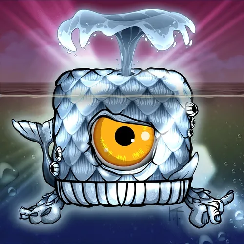 PLATINUM WhaleFin (TOB Whale)