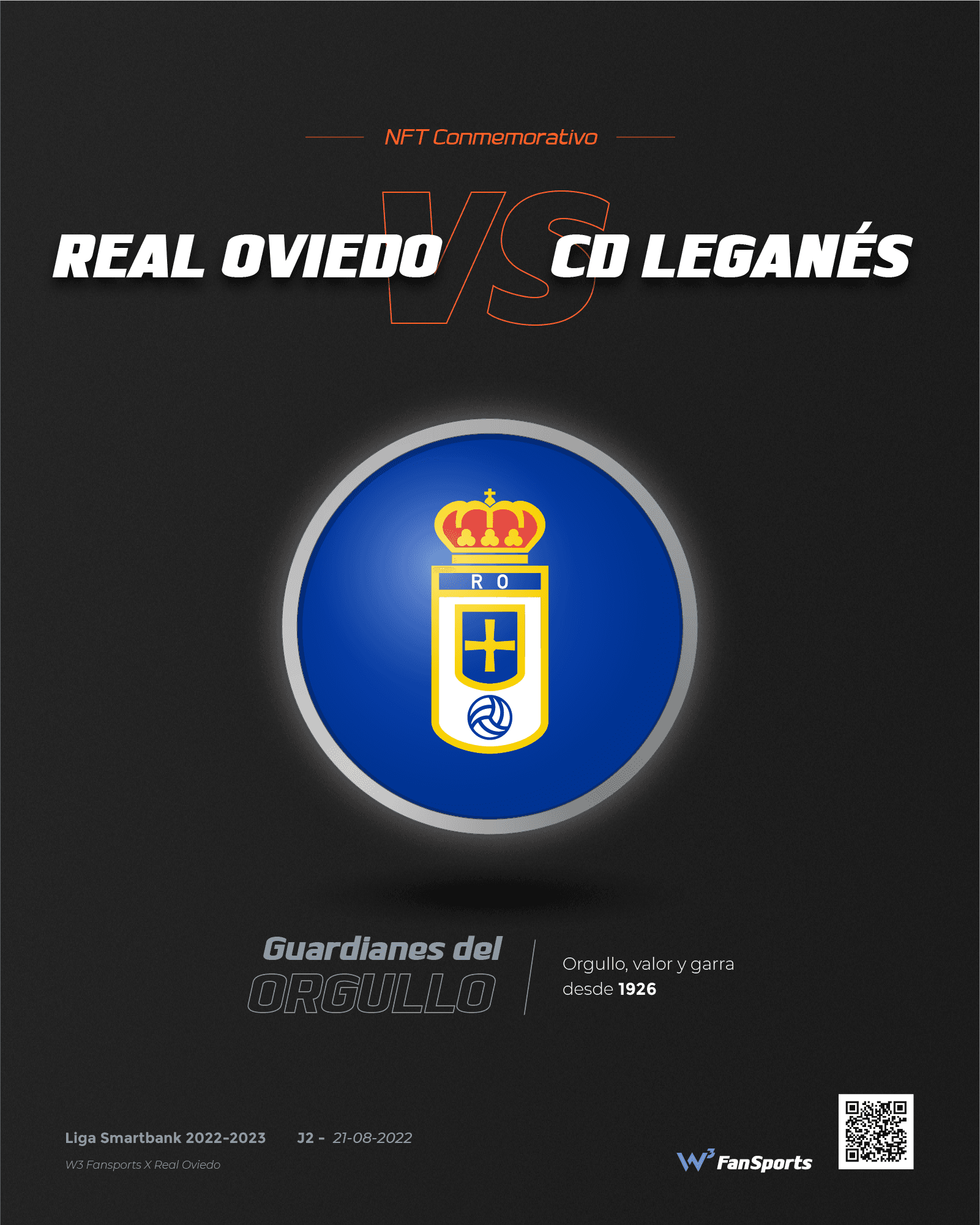 Real Oviedo vs CD Leganés J2 21/08/2022 - Conmemorativo