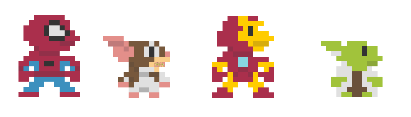 8 Bit Characters Collection Opensea