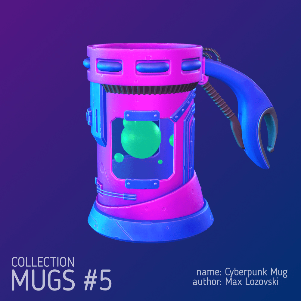 #005 Cyberpunk Mug