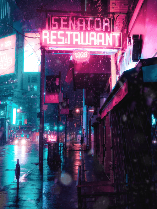 The streets of 2049