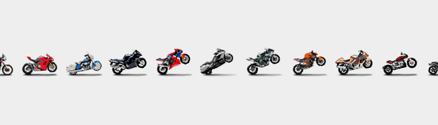 Pixel Moto [motorcycle collection]