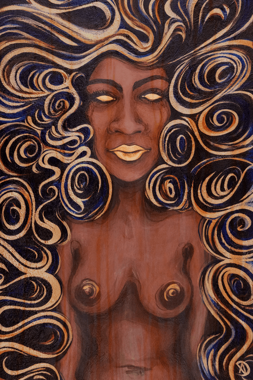 "Record Keeper" By Anika Qureshi / AncientFutureStudio