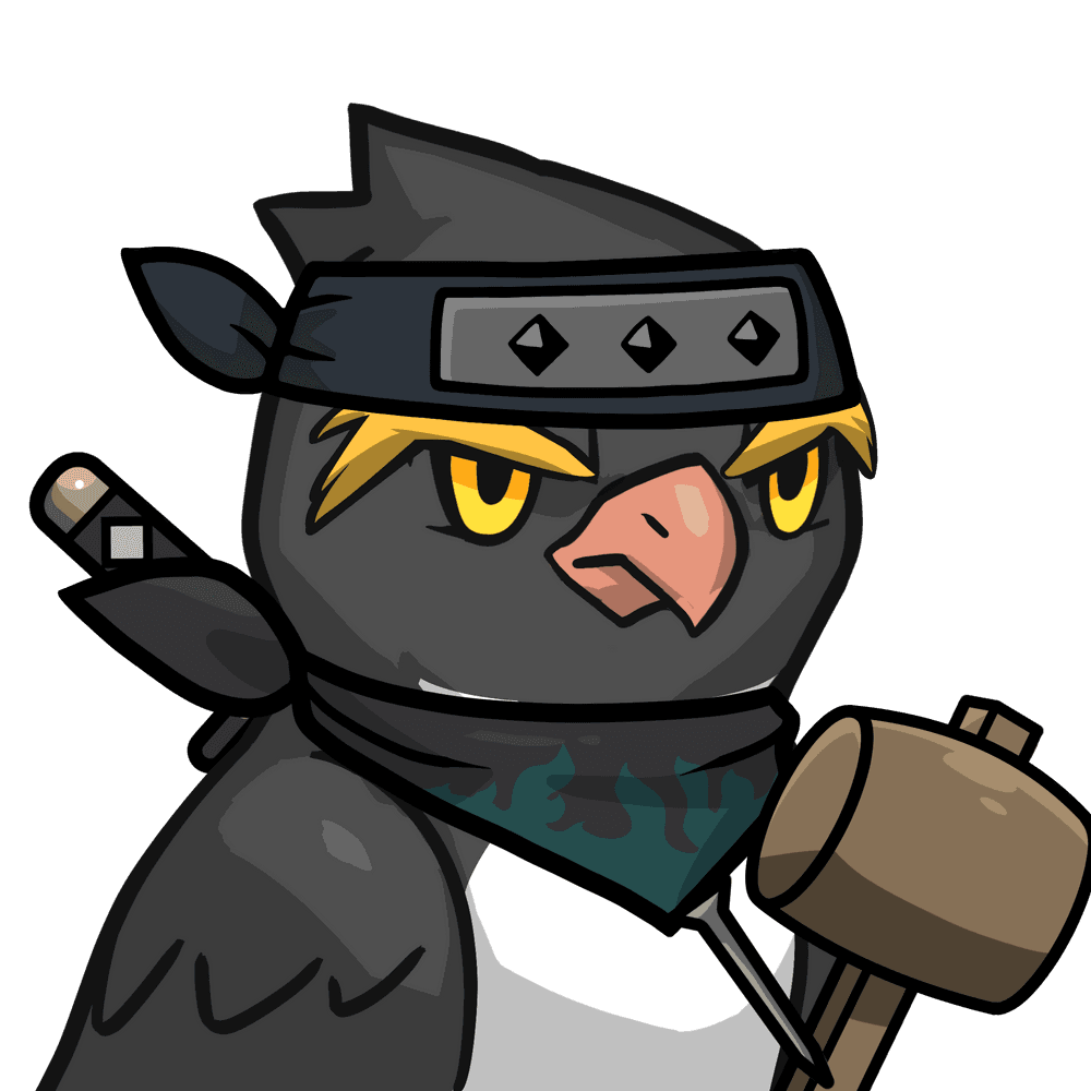 Narukami-Rockhopper penguin #10645