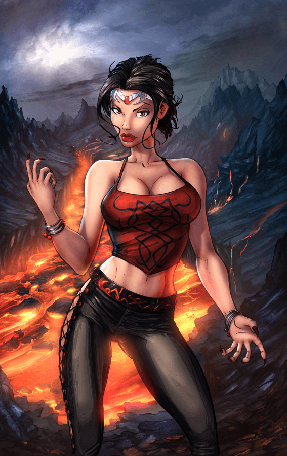 567px x 900px - Dark Queen 1 - COVER - Zenescope Gallery | OpenSea