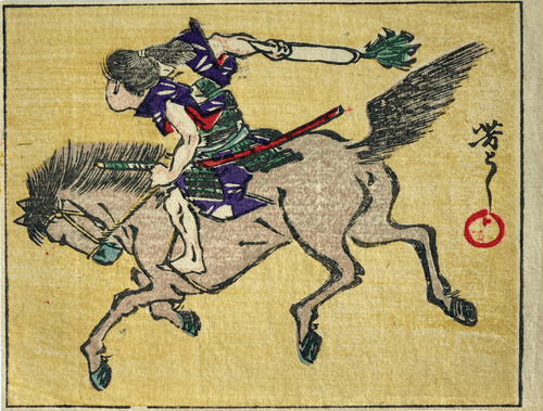 Boy Warrior on Horseback