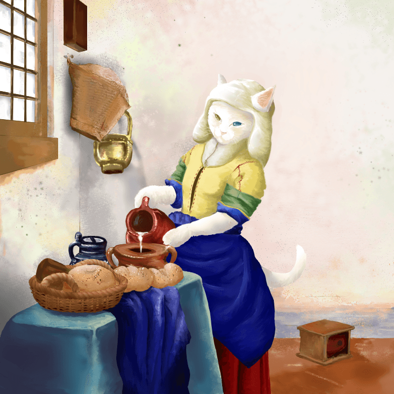 The Milk meowmaid