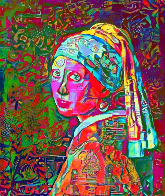 Trippy Girl with a Pearl Earring remix