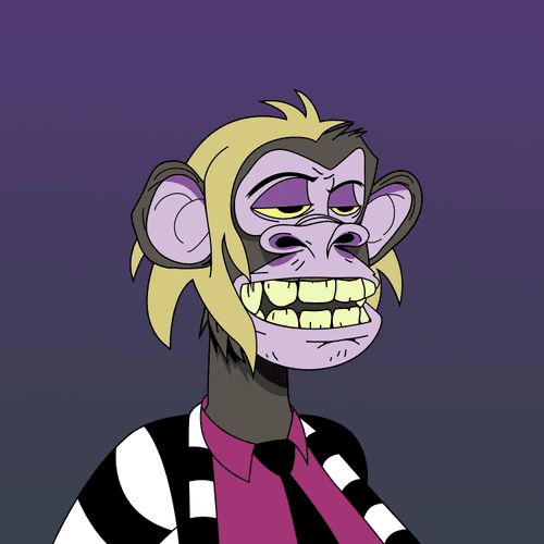 #38 Beetlejuice Bored Ape