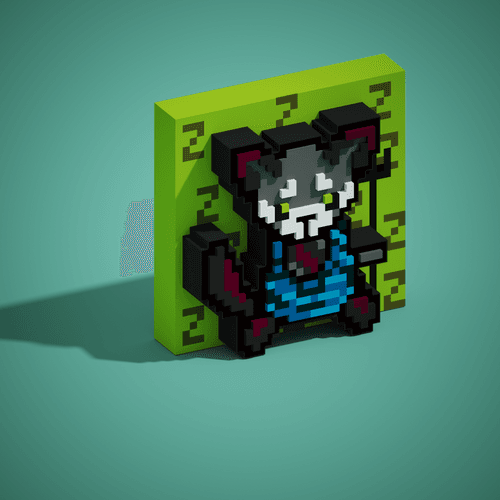 Red Panda #57 | ZombieZ collab (1 of 1)