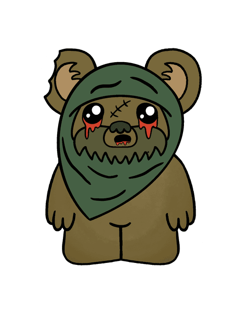 Space Buddies #89 : Ewoks - Zombies!