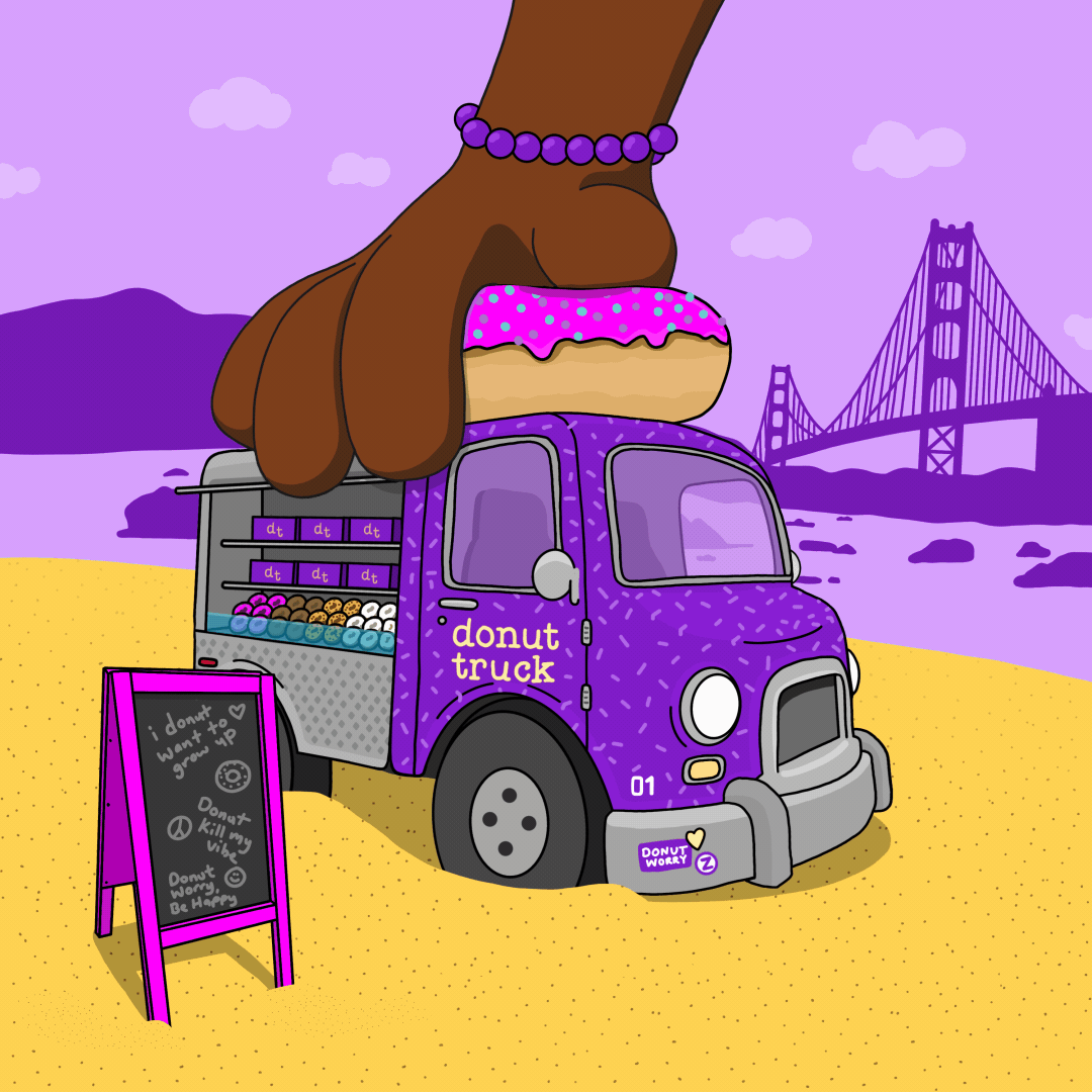 Max's Garage - Donut Truck #1