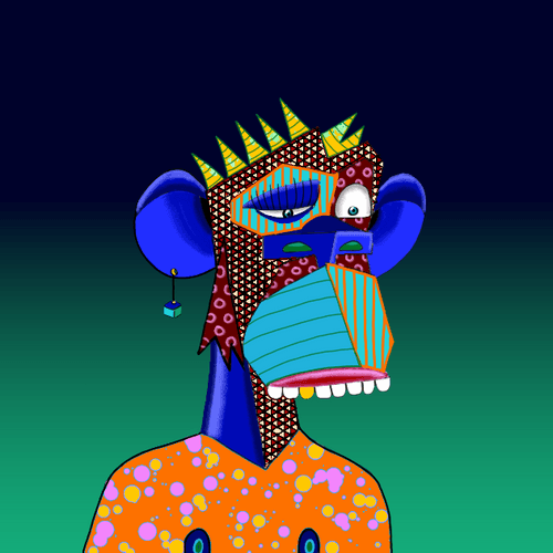 Cubist Bored Ape 03
