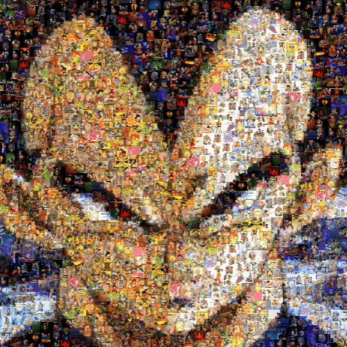 Dragon Ball Z - Dragon Ball Super - Dragon Ball - Vegeta 1000+ Mosaic