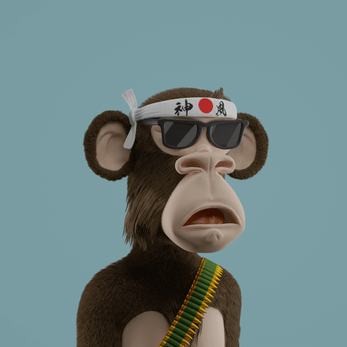 3D Bored Ape Club #337