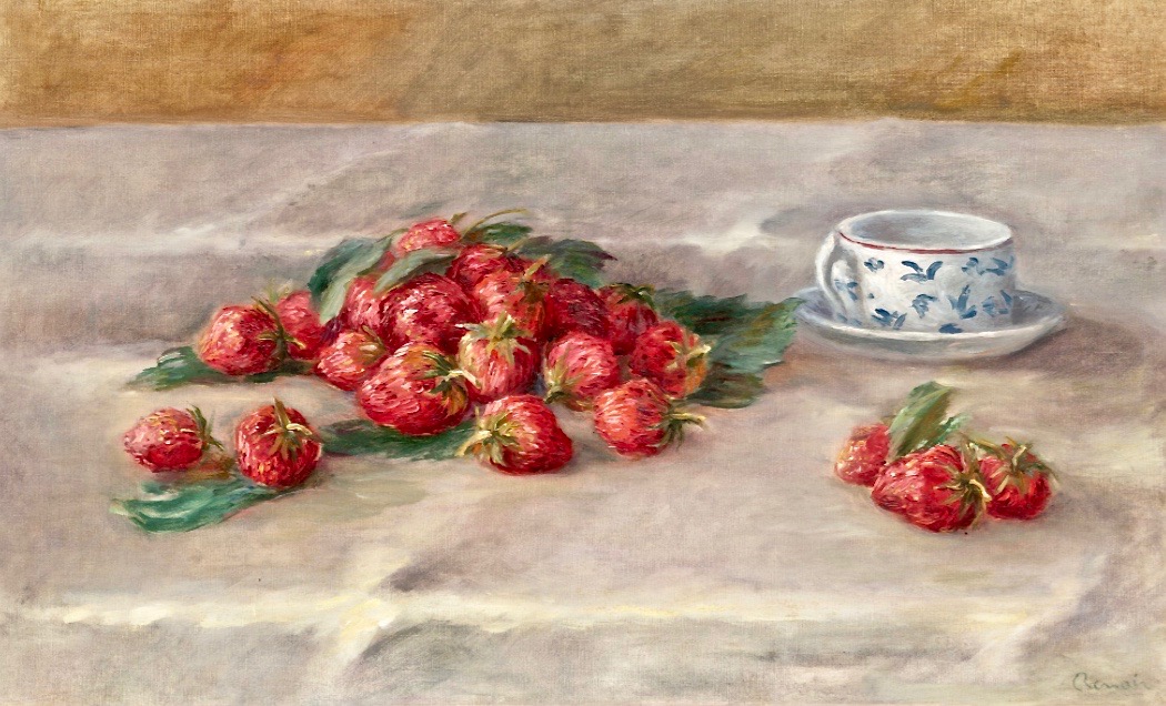 Pierre-Auguste Renoir, Strawberriesc 1905. The Museum of Modern Art, New York.