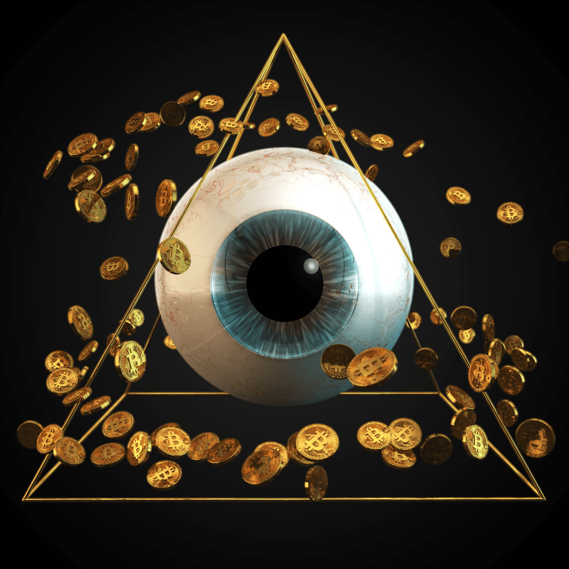 Crypto Eye Is Watching Us Rarible Opensea