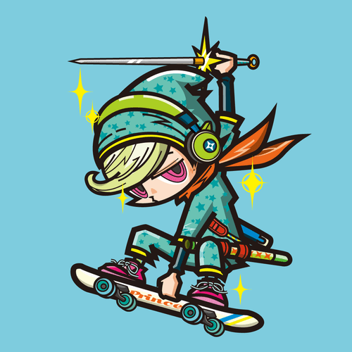 NINJA SKATER #017