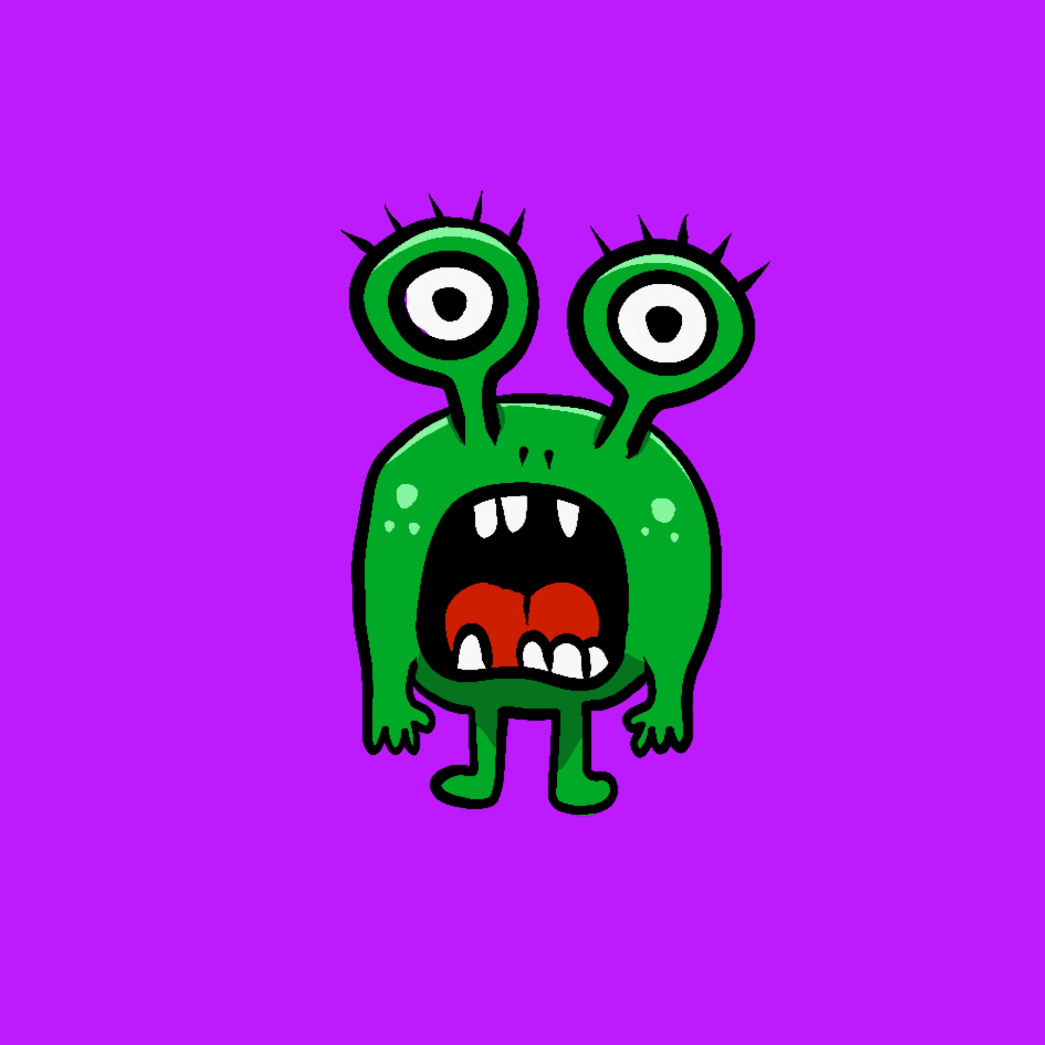 Shocked Monster 