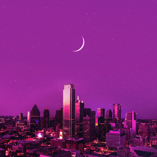  Purple night