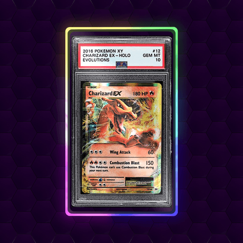 2016 POKEMON XY #12 CHARIZARD EX-HOLO EVOLUTIONS PSA 10 GEM MT