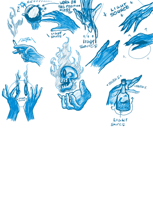 Hand/Light Study 