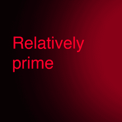 Relatively prime collection image