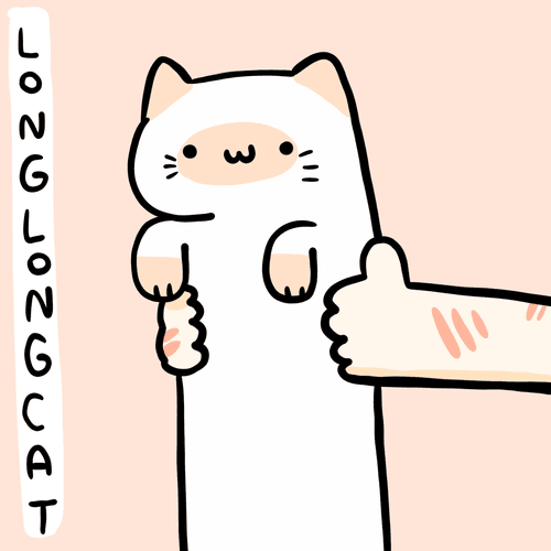 Baby Long Long Cat
