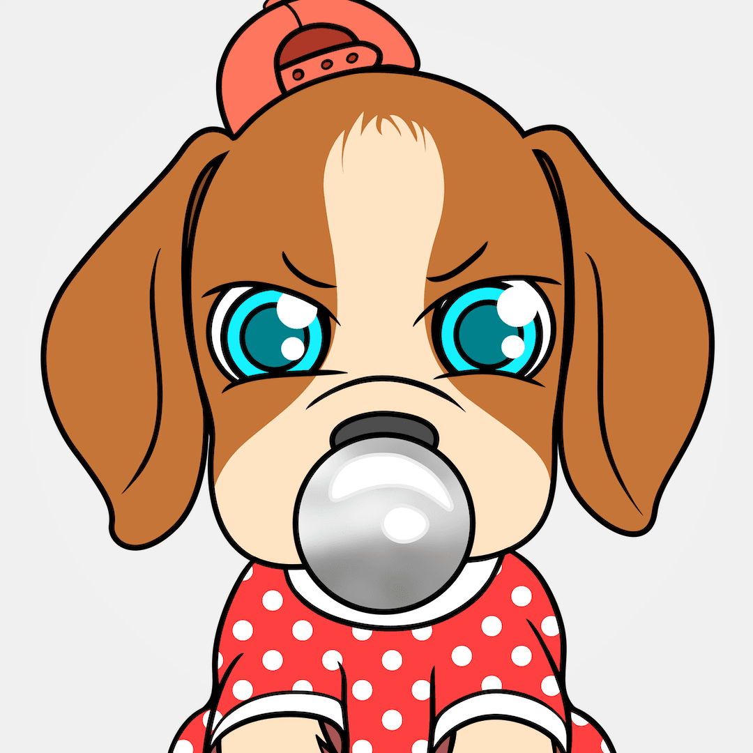 Bubblegum Puppy #7216