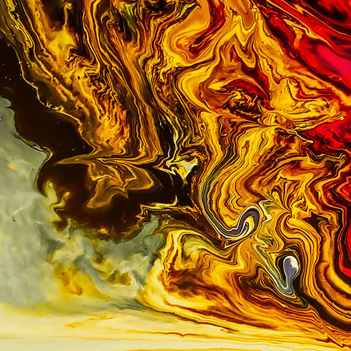MILK OIL PAINT - Louis , the creator of Calcite Sun Oil, paints a