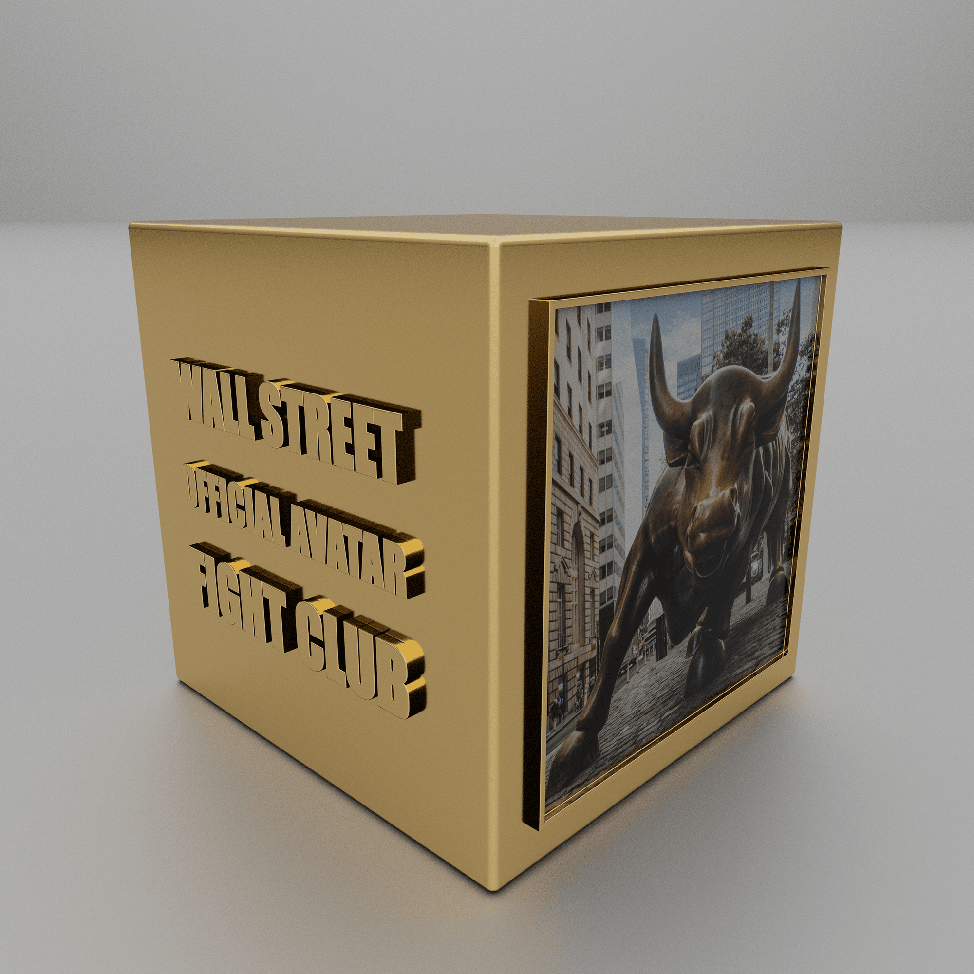 Wall Street Block of Gold 2 Billionaire NFT Club OpenSea