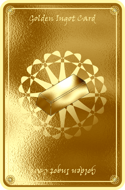 Golden Ingot Card