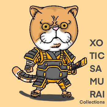 Xotic Cat Samurai