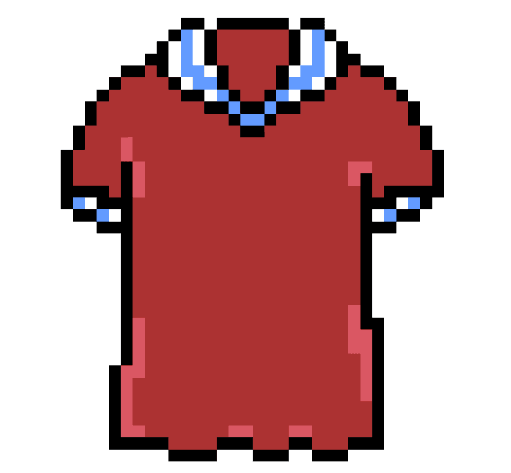 Pixel Pink Football Tshirt