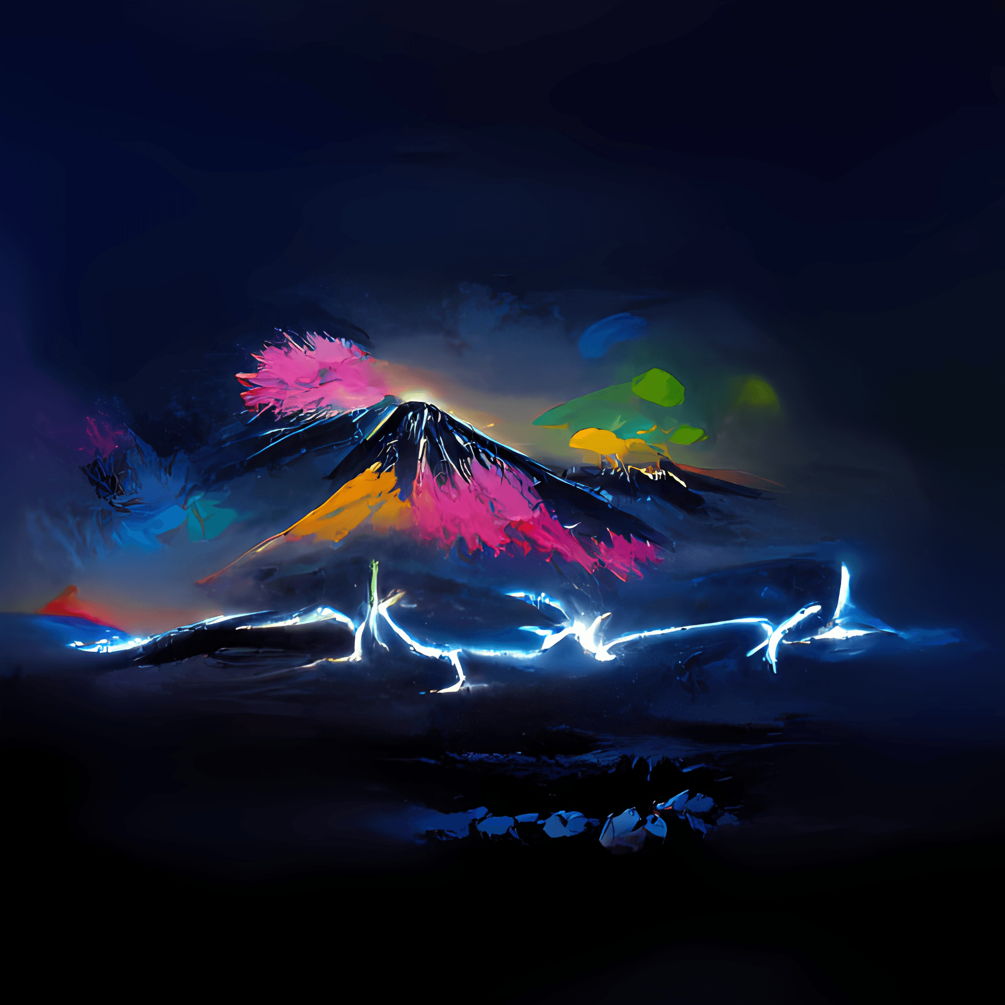 Abstract Mt.Fuji V5