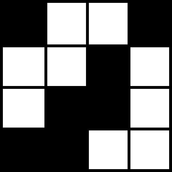 Black and white squares Collection OpenSea