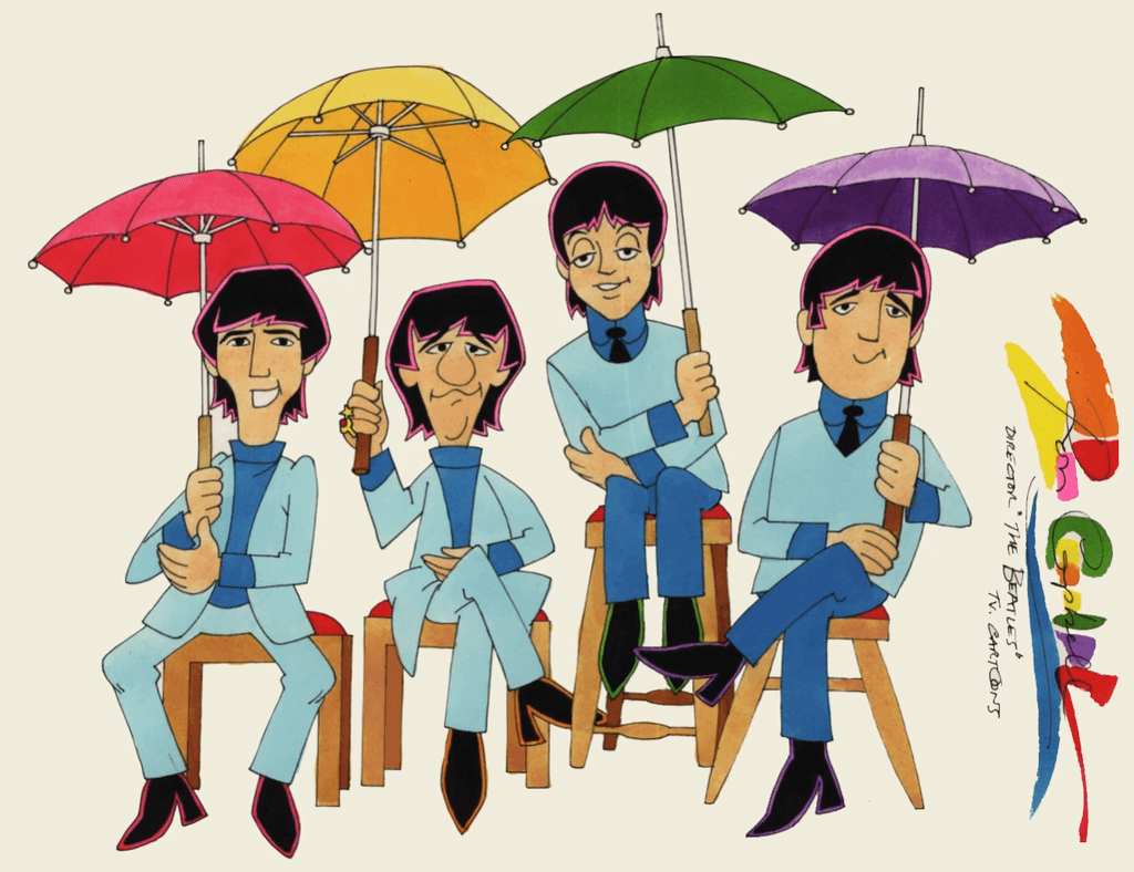TV Beatles Umbrellas No. 24