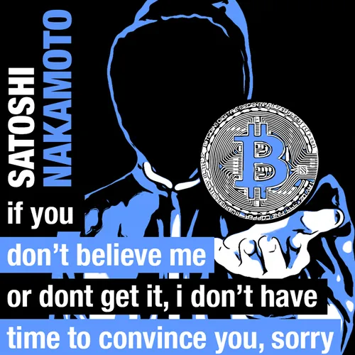 Satoshi Nakamoto (10/10) - Blue Edition