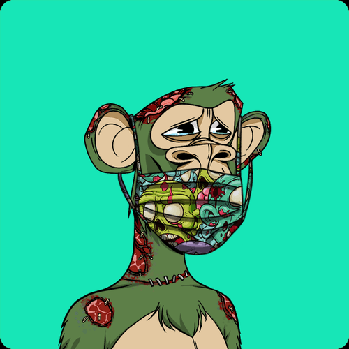 Covid Bored Ape #159