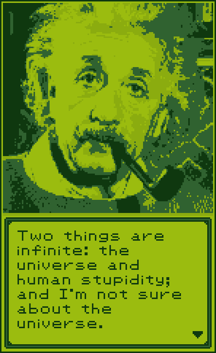 #7 - Albert Einstein - Dead Pixel Quotes